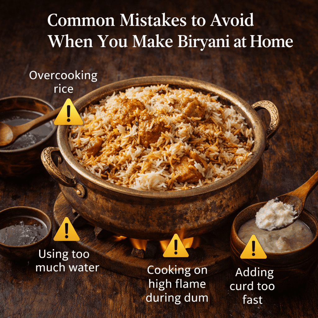 how to make biryani home