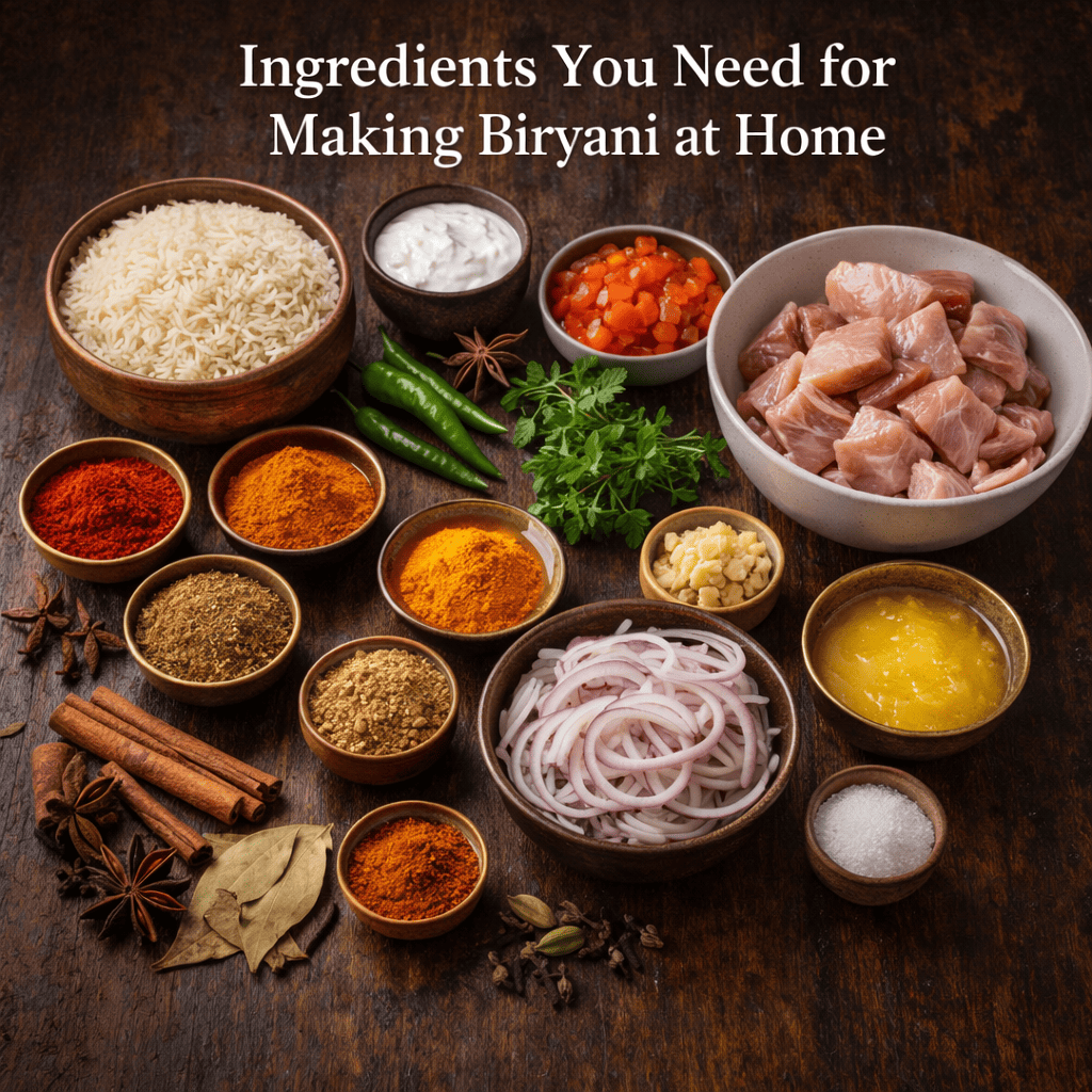 how to make biryani at home