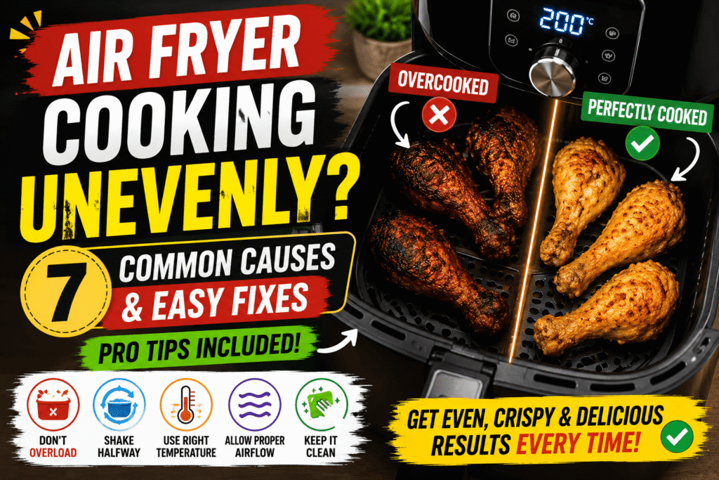 Air Fryer Cooking Unevenly